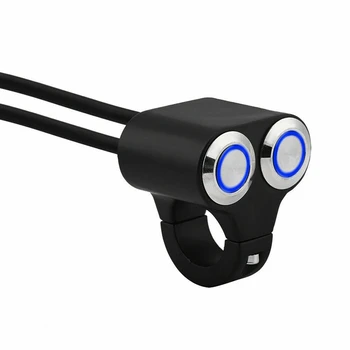 

7/8 Inch 22Mm Motorcycle Handlebar Switch Headlight Hazard Fog Light ON/OFF