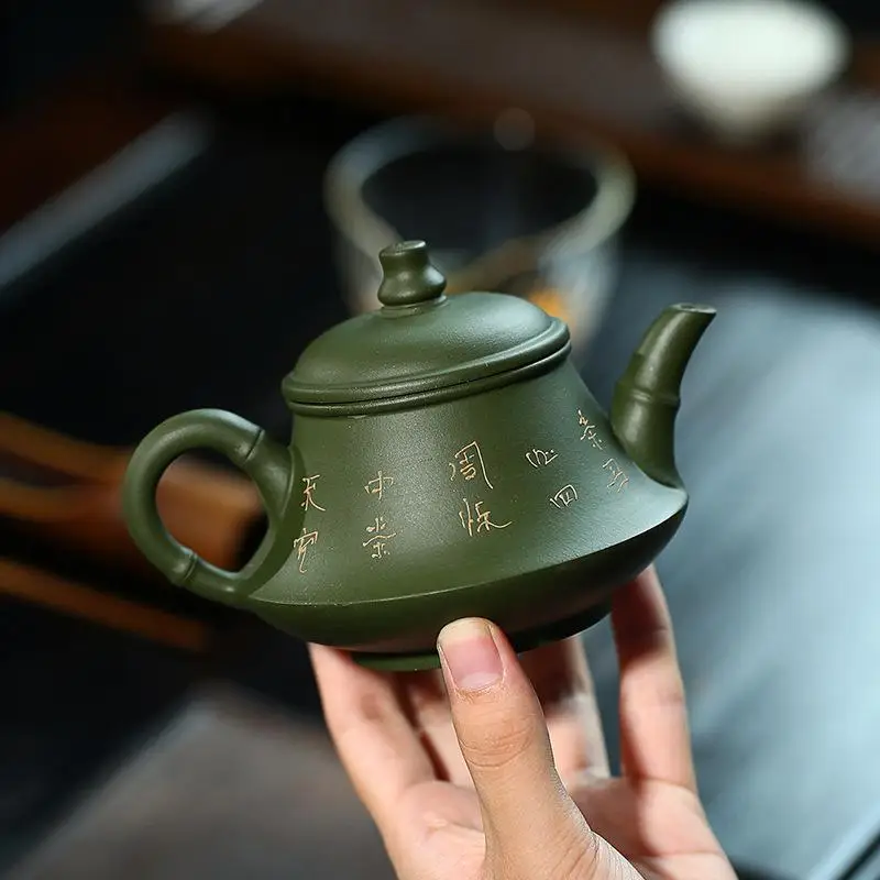 Чайник yixing zisha xishi чайник из фиолетовой глины посуда для напитков с подарочной