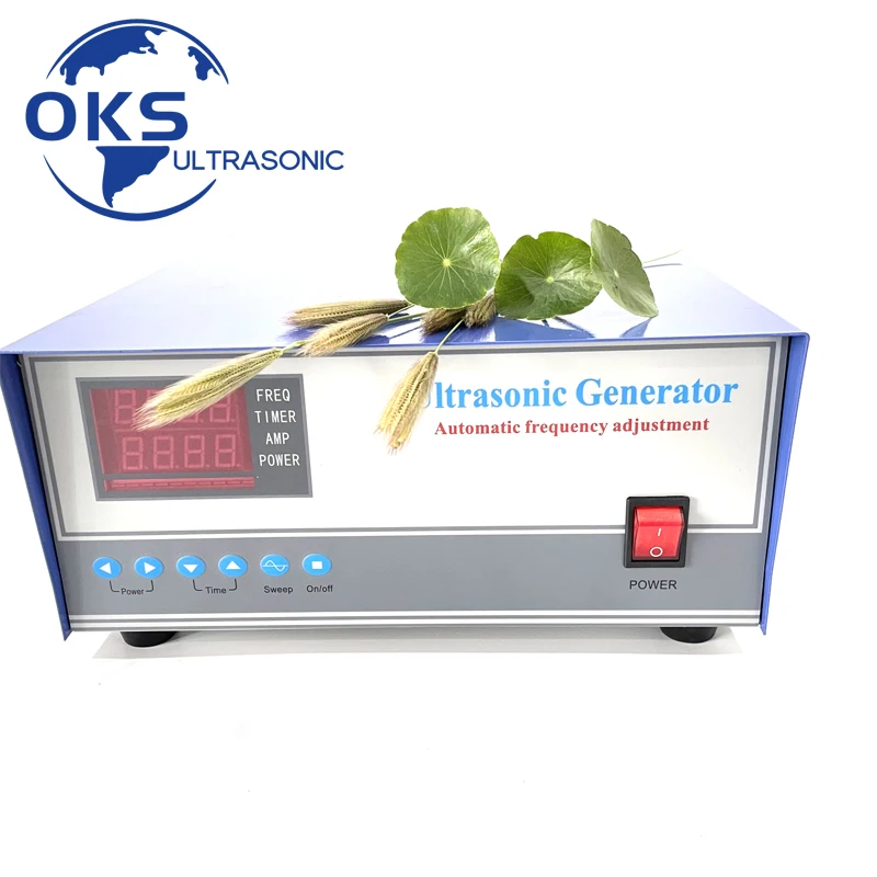 

28KHZ 1800W Frequency Adjusted Digital Ultrasonic Cleaning Generator With 18ocs 100W Transducer