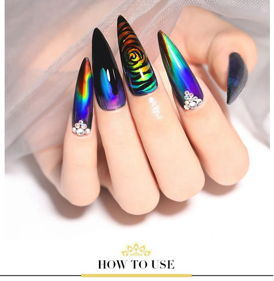 BORN PRETTY 1 коробка 2 г термочувствительный набор жидкостей 12 цветов сменная меняющая цвет жидкость с штамповочной пластиной УФ-черный гель