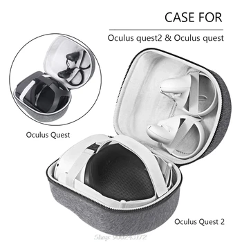 

Portable Hard EVA Pouch Protective Cover Storage Bag Box Carrying Case for -Oculus Quest 2 VR Headset O28 20 Dropship