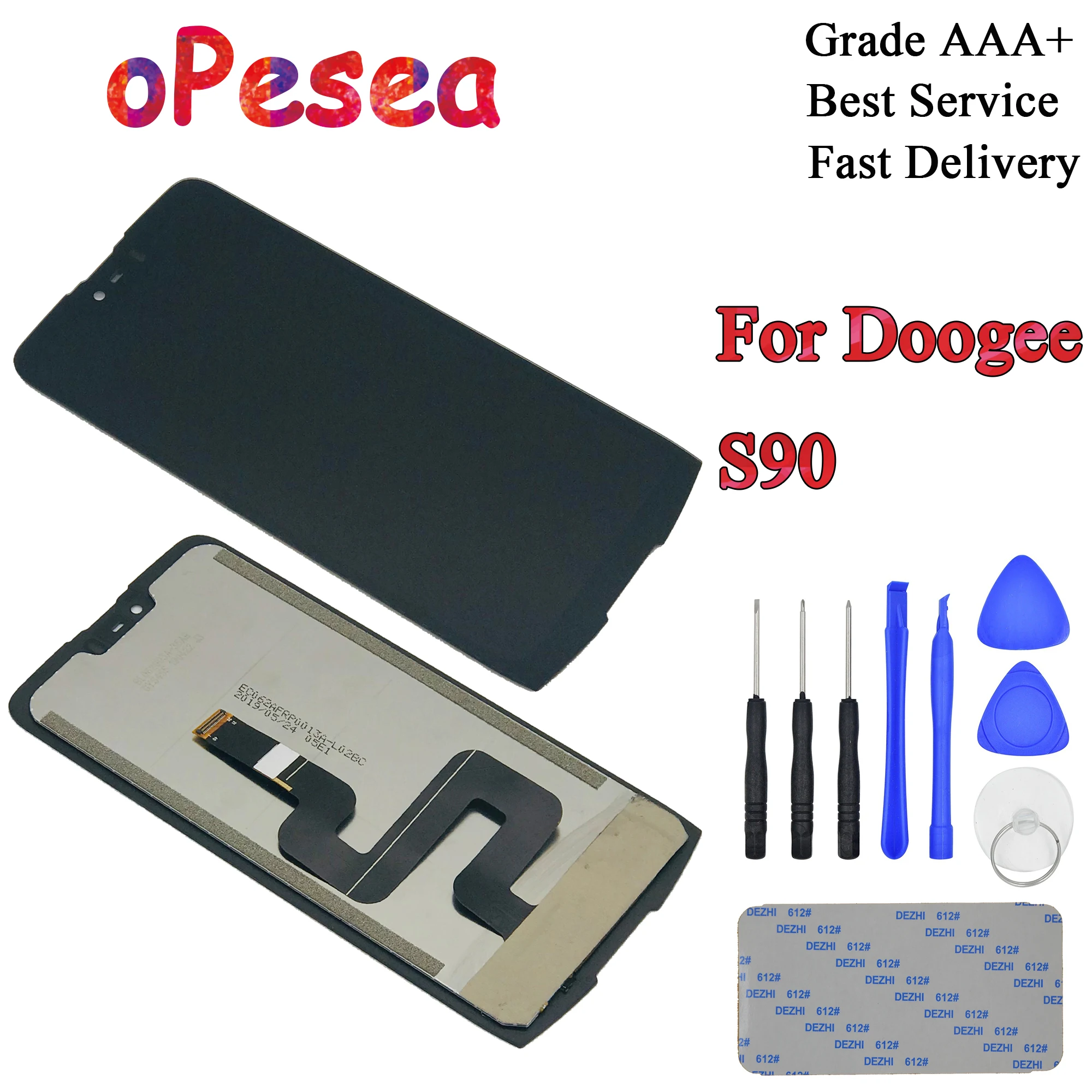 OPesea 5,99 ''Для Doogee S90 ЖК-дисплей панель с сенсорным экраном дигитайзер стеклянный датчик в сборе