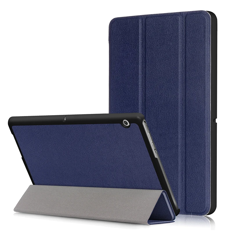 Чехол Funda для Huawei MediaPad T3 10 чехол планшета с откидной крышкой из кожи 9 6 дюйма Wi Fi LTE