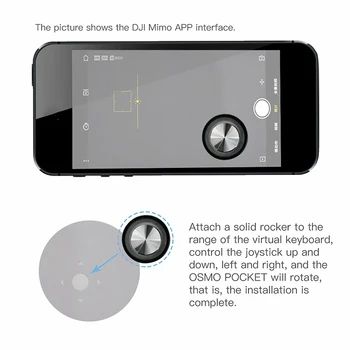 

For DJI Osmo Pocket Camera Smartphone Remote Control Button Rocker Entity Rocker Specially designed for OSMO pocket