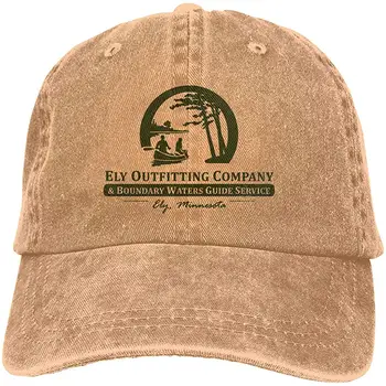 

Maxdo Men's & Women Pigment Dyed Cap Adjustable with BWCA Minnesota Memento Printing