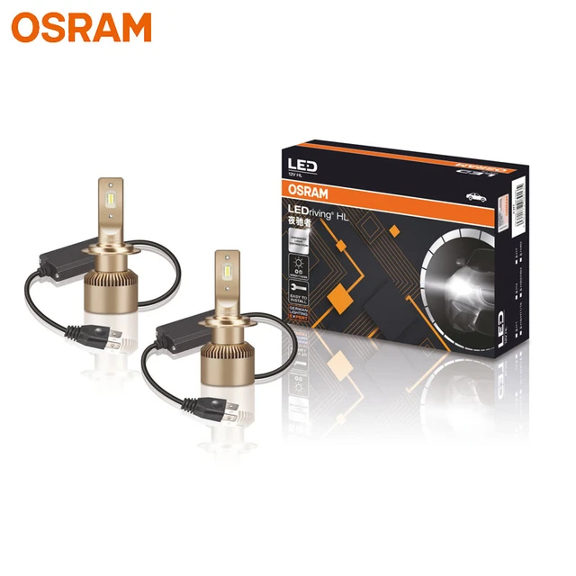 OSRAM-faro LED H7 para coche, de 12V lámpara Original, 25W, HL, Canbus, sin  Error, 6000K, estilo blanco, 35210CW, 2X - AliExpress
