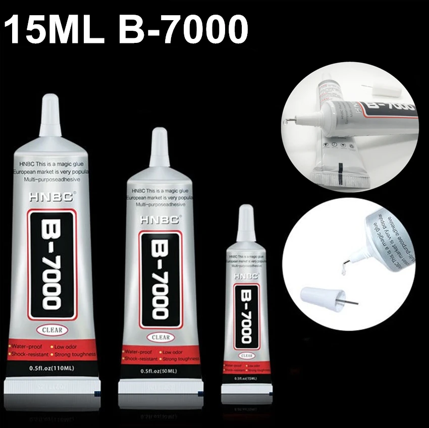 3/9ML B-7000 Glue B7000 Multi Purpose Glue Adhesive Epoxy Resin Repair  Jewelry Metal Cell Phone LCD Touch Screen Super Glue - AliExpress