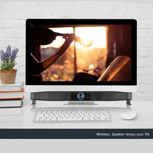 10 Вт pc звуковая панель домашний кинотеатр проводной беспроводной Саундбар ТВ мультимедийный настольный громкоговоритель с разъемом для наушников/микрофона для ПК ноутбука