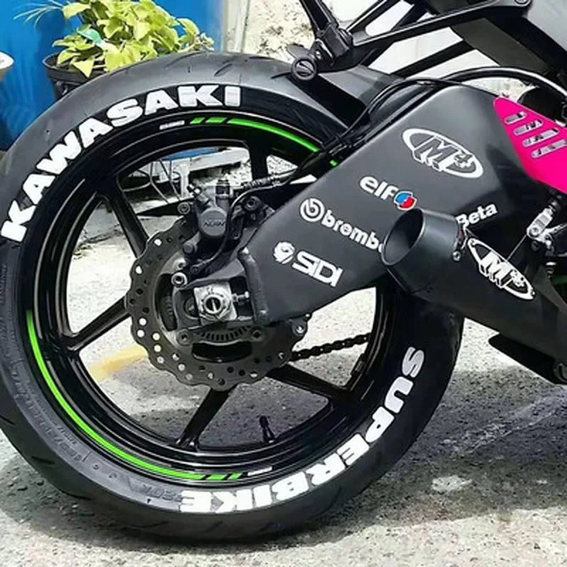 2020 beyaz lastik motosiklet cikartmalar 3d logo motosiklet lastigi yazi sticker yaratici tekerlekler etiket cikartmalari diy styling car stickers aliexpress