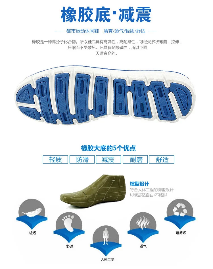 New Style Breathable Cushioning Athletic Shoes Men's Casual Versatile Trendy Shoes Running Shoe