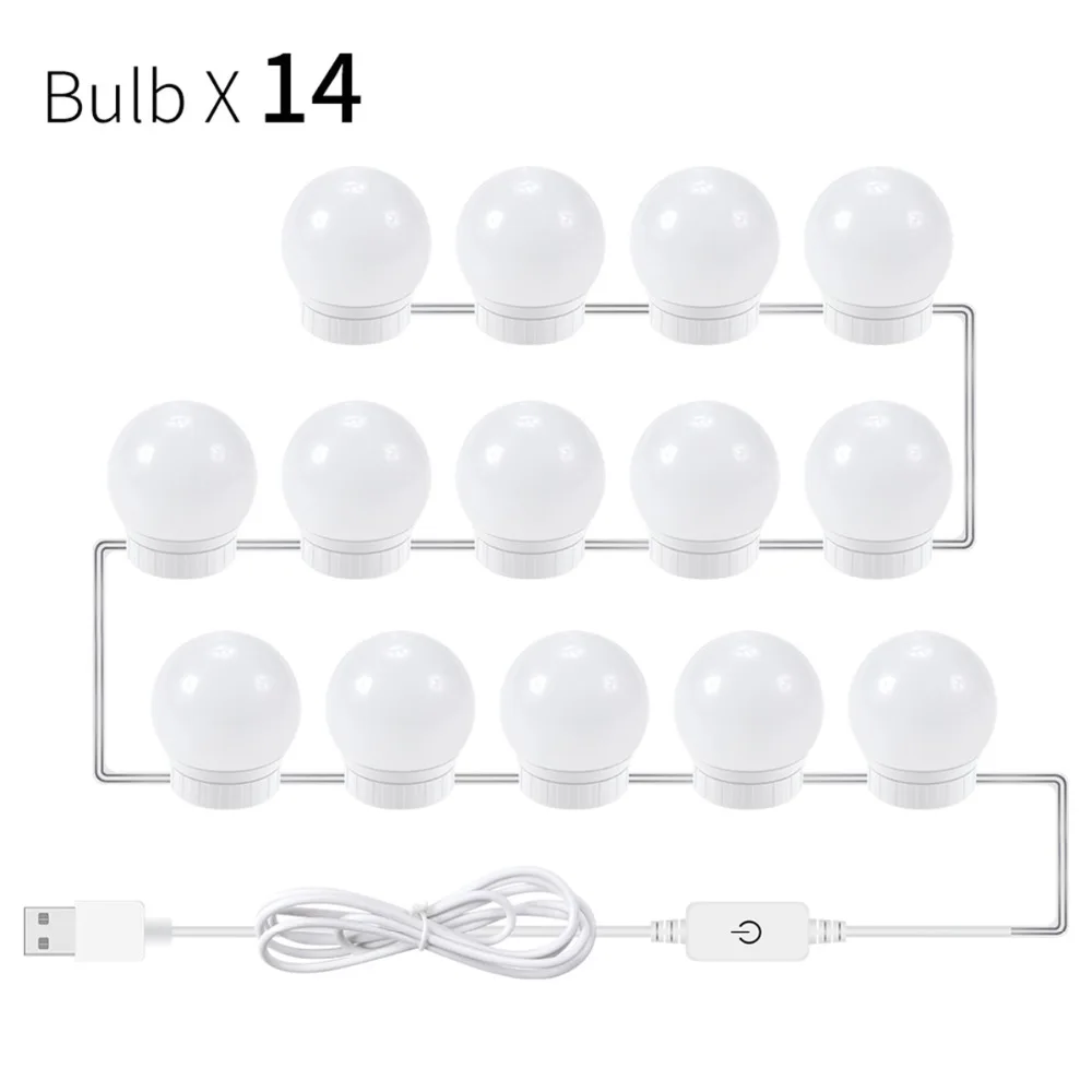 LED makeup lamp 14