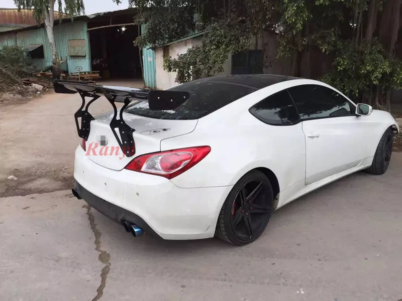 Genesis Coupe углеродное волокно Rocky Bunny спойлер для hyundai Genesis Coupe карбоновый спойлер багажника