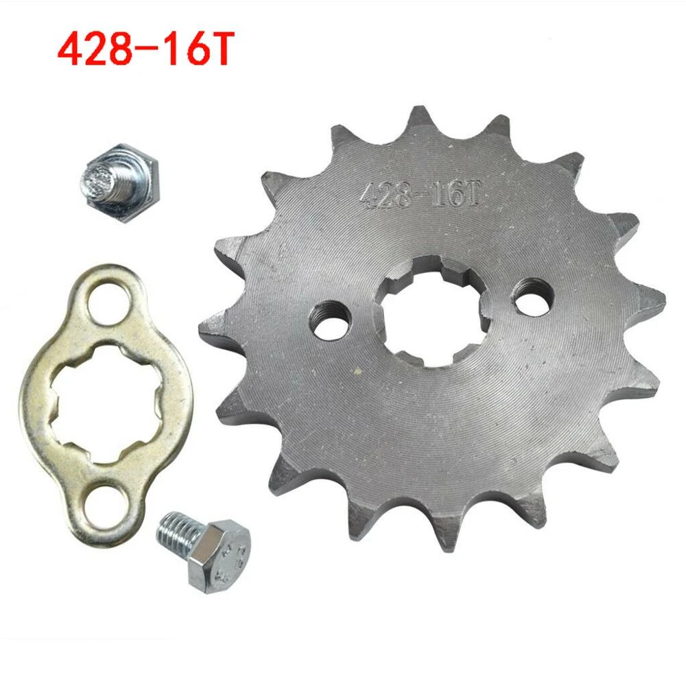 428-16T 17mm 428 Size 16 Teeth Front Sprocket For  Motorcycle ATV Dirt bike