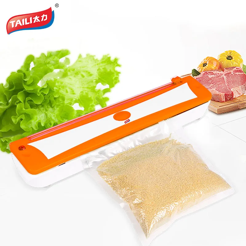Tai бытовой пищевой вакуумный упаковщик пакеты для сохранения свежести продуктов