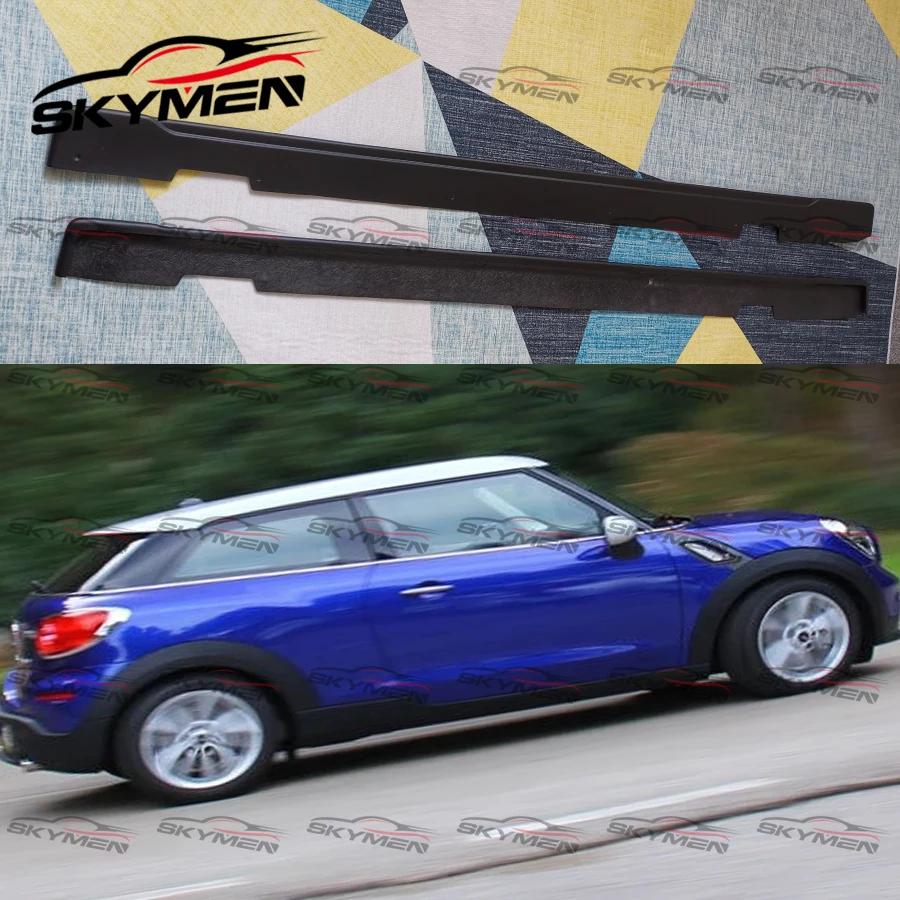 AG สไตล์คาร์บอนไฟเบอร์ Side กระโปรงสำหรับ Mini R61 Paceman Body ชุด FRP