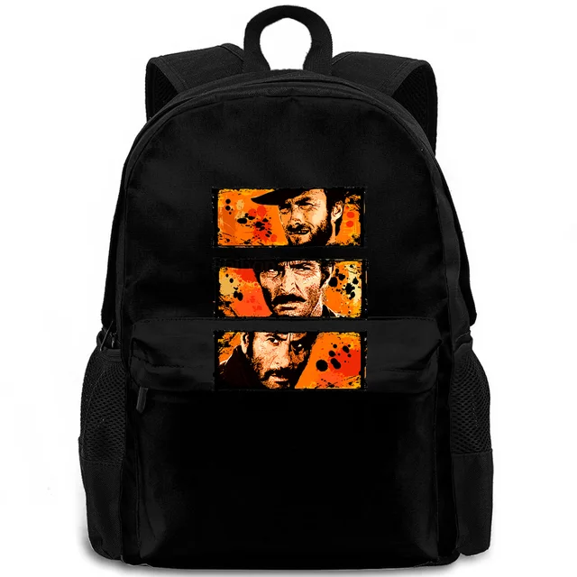 Clint Eastwood Good Bad Ugly Men S Hiphop Kpop Crewneck Funny Plus Size Backpack Backpacks Aliexpress Clint Eastwood Good Bad Ugly Men S Hiphop Kpop Crewneck Funny Plus Size Backpack Backpacks Aliexpress