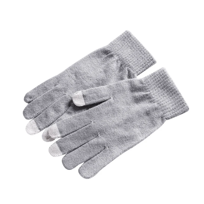 1 пара зимних велостопов антискользящие перчатки ветрозащитные теплые сенсорные перчатки дышащие вязаные рукавицы
