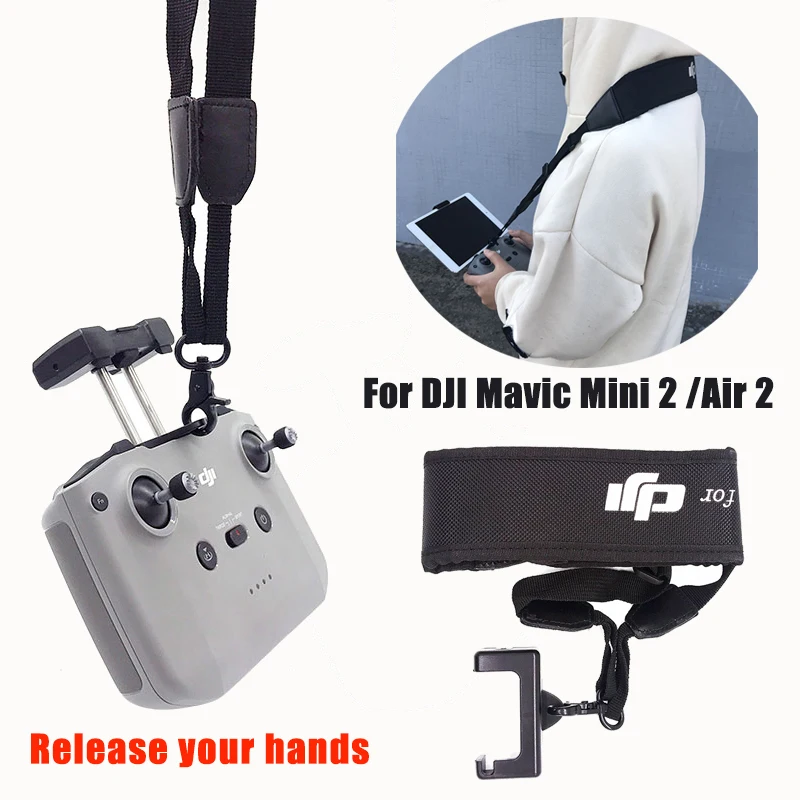 

Remote Control Hook Holder Strap for DJI Mavic Air 2/2s /MINI 2 Drones Neck Lanyard Safety Strap Belt Sling Mount 4K Accessories