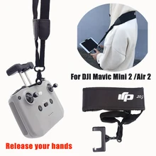 Correa de soporte para mando a distancia para DJI Mavic Air 2 /MINI 2 Drones, correa de seguridad para el cuello, montaje de correa, ACCESORIOS 4K