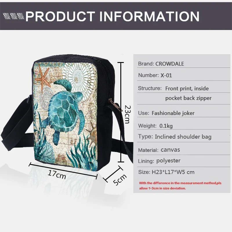 Crowsdale DIY женские сумки-мессенджеры в богемном стиле, сумка на плечо, Детская сумка через плечо для девочек, дорожная сумка 23 см x 17 см x 5 см