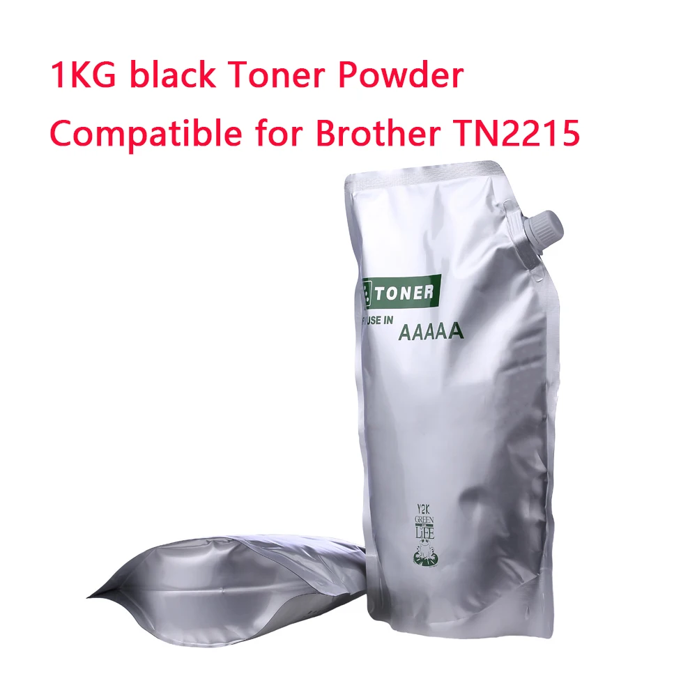 1 кг черный тонер-порошок совместимый для Brother TN-2215 TN2215 HL-2220 2230 2240D 2240R 2240DR 2250DN 2270DW