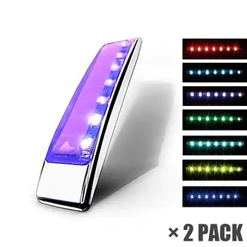 Anti collisione Car-styling Auto Atmosphere Light luci della portiera dell'auto lampada lampeggiante a LED solare lampada di avvertimento a LED controllo del movimento