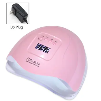 

80W Nail Light Therapy Machine Led Light Quick-Drying Nail Lamp Sun X5Plus Induction Nail Baking Lamp Dryer