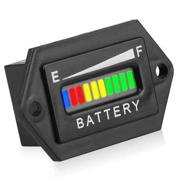 melhor 36 Volts Indicador De Bateria Medidor Para O Carro Clube Yamaha Carrinho Golfe Barco Atv