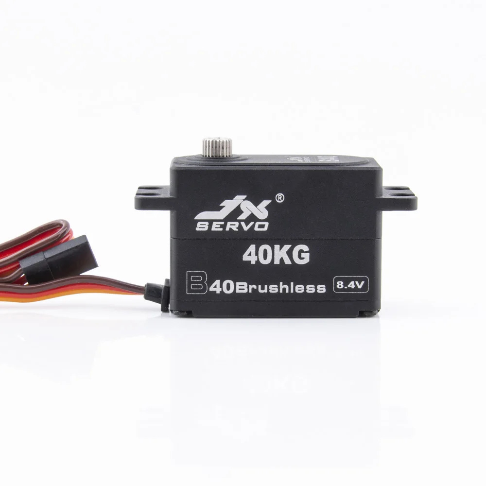 JX B40 40Kg 8.4V Low Profile Large Torque Digital Metal Gear HV Brushless RC Servo for 1/8 1/10 RC Car Model Parts