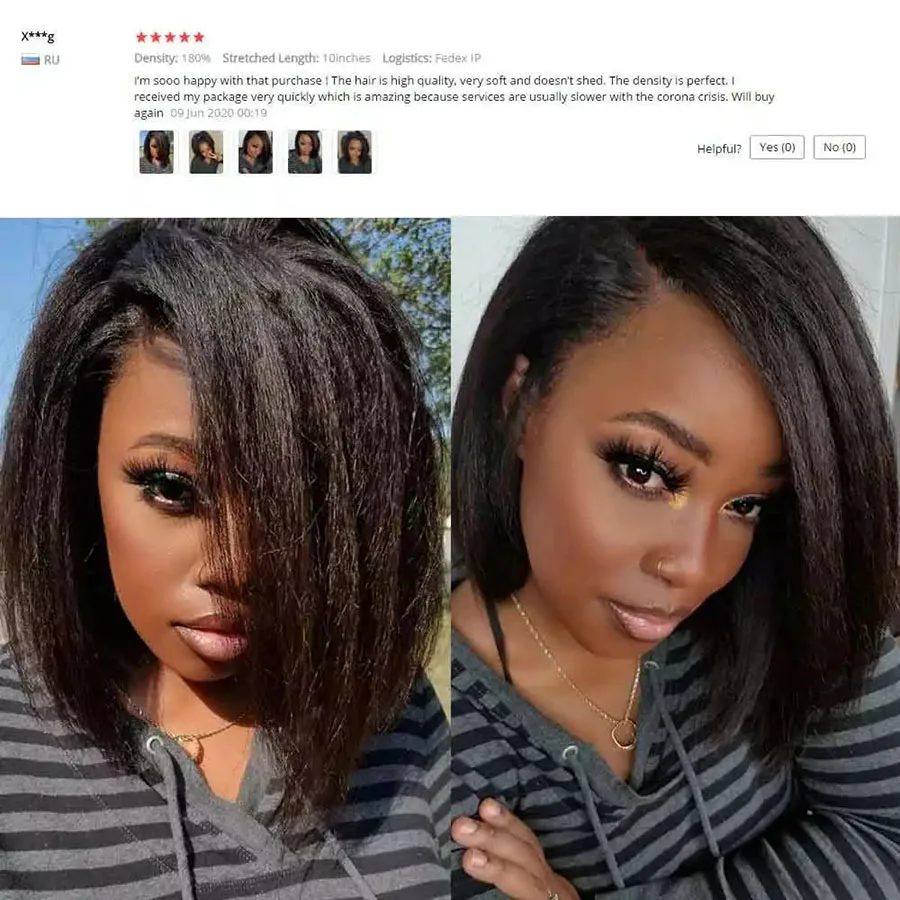 Glueless Full Lace Human Hair Wigs Remy Kinky Straight Lace Front Wig 360 Lace Front Wig Human Hair Pre Plucked Human Hair Wigs