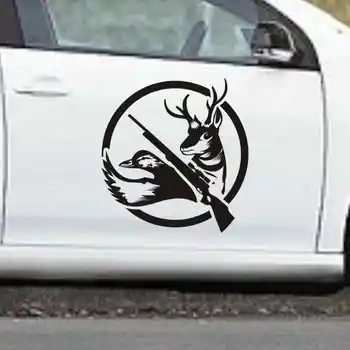 

Hunt Buck Decal Hunting Club Sticker Hollow Sticker Hunter Car Window Vinyl Decal Funny Poster Motorcycle