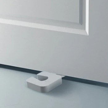 

4Pcs/set Door White Plastic Door Stops Non-Slip Door Buffers for Office Home Baby Safe Floor Door Stopper Baby Care