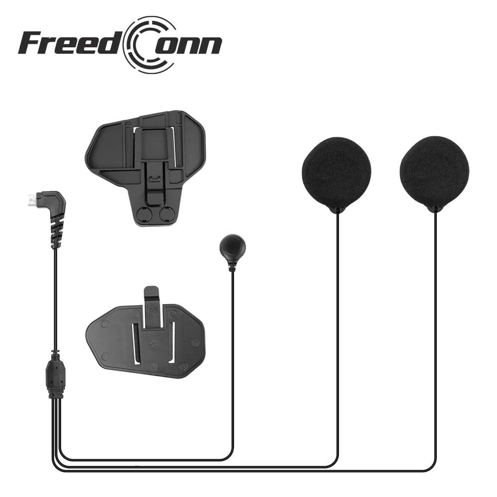 FreedConn 5 Pin 2 in one Cable Headphone & Microphone for R1/R1 Plus with Clip headphone microphone cable