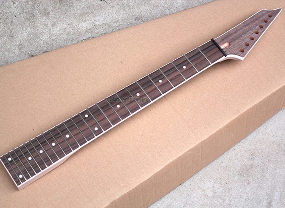 

DIY 7 Strings Mahogany Electric Guitar Neck,Rosewood with 24 Frets