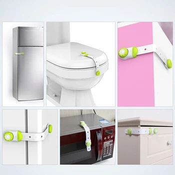 

3pcs Baby Safety Cabinet Code Lock for Refrigerators Door Children Protection Safe Locks Baby Security Blocker Drawer Latches