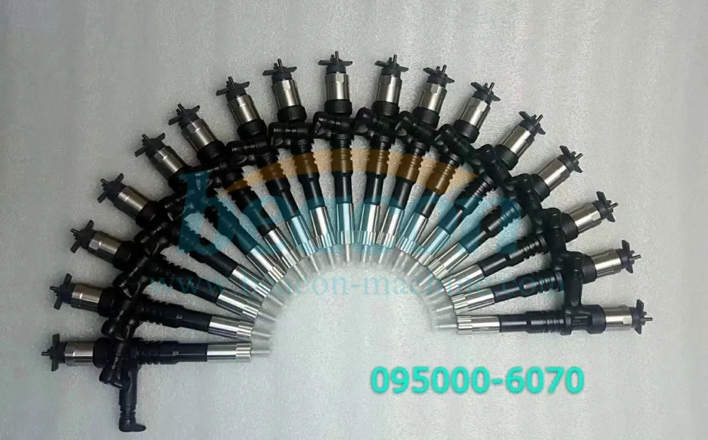 D Энсо дизель Common Rail Инжектор 095000-6070 для экскаватора PC400-8 PC450-8 двигатель