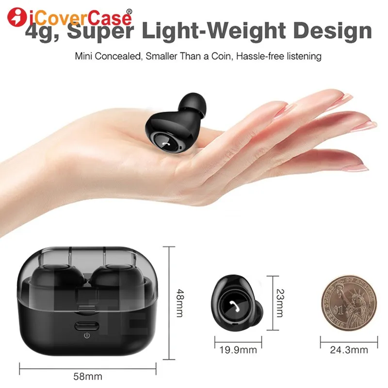 Wireless Earphone Earbuds with mic For Apple iPhone 11 pro Max X XS XR 8 7 6 6S Plus Twins Bluetooth Headphone with Charging Box