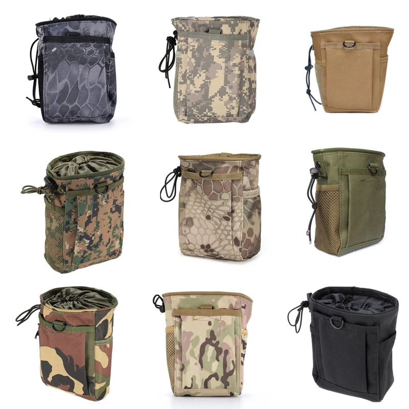 Складной Подсумок-капель для страйкбола пейнтбола Военный Инструмент для охоты на открытом воздухе 600D нейлоновый Пейнтбол страйкбол Чехол тактический