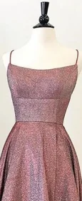 Color 4 Vestido de festa, платья на тонких бретелях для выпускного вечера,, блестящее платье для выпускного вечера, корсет на спине, ТРАПЕЦИЕВИДНОЕ длинное платье для женщин, Robe De Soiree - Цвет: Color 4