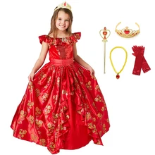 red frock dress