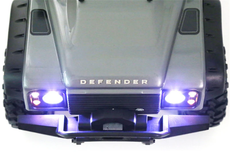 YEAHRUN 1/8 1/10 Skala RC Auto Logo Aufkleber Für TRX-4 Defender D90 D110 Metall Klebstoffe Aufkleber DIY Dekoration Teile – Detail 7