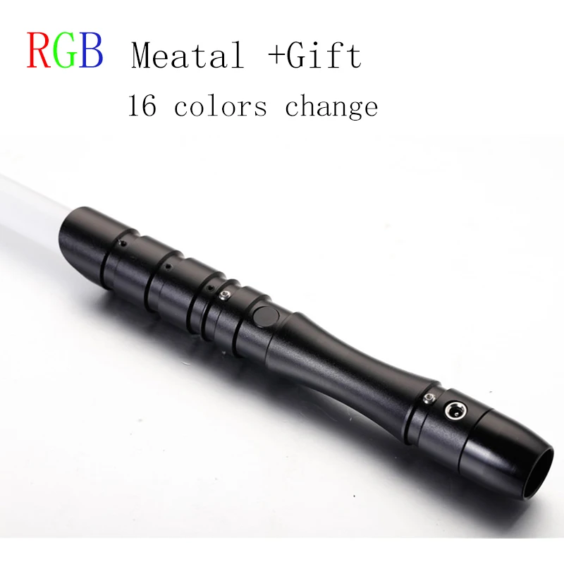 Светильник saber Metal Sword Toys Heavy Dueling RGB светильник 16 цветов меняющий силу FX замок Sith Luke
