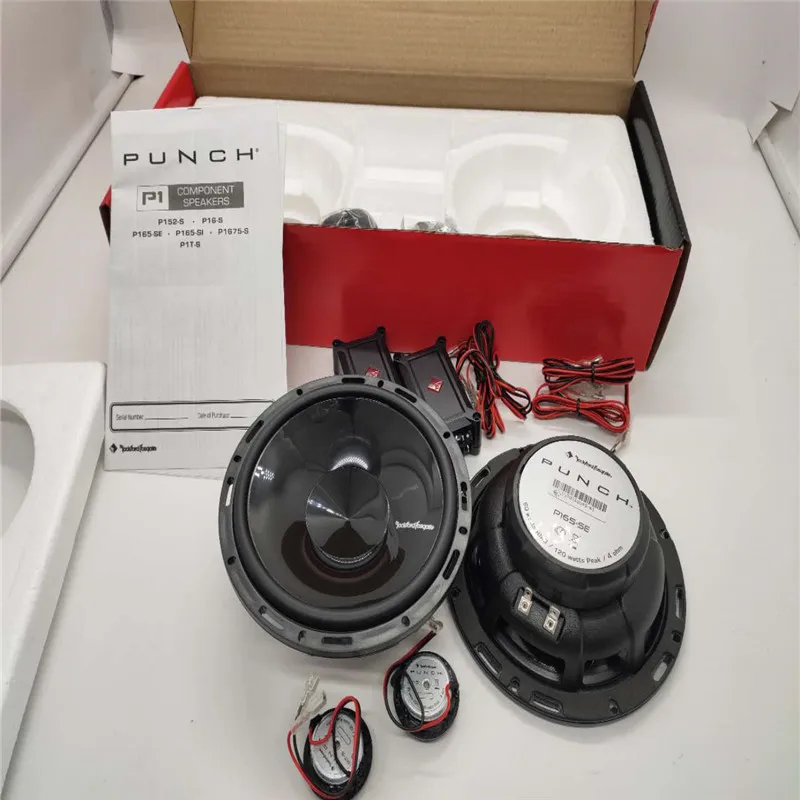 Бесплатная доставка 9 комплектов Rockford Fosgate Дырокол серия P165 SE 120 ватт Max Комплект