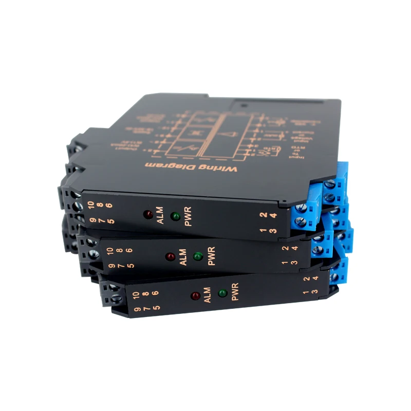 

GLN 1 in 1 out 1 in 2 out strong anti-interference galvanic isolator analog signal isolation with DC 24V power supply