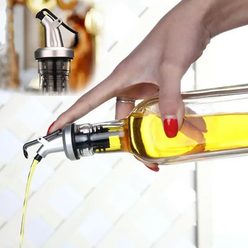 

Multi-functional Wine Pourers Tools Liquor Dispenser Top Oil Sprayer Stopper Leakproof Kitchen Oil Sprayer Tools