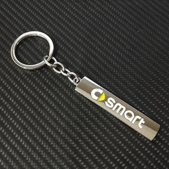 

Car Keychain car key chain Smart Fortwo Forfour Key Ring Hing-end Auto Keyring Car Styling Decor Chaveiros for smart 451 453
