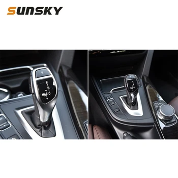 

B Edition Carbon Fiber Car Hand Brake Handle Decorative Sticker for BMW F20 F30 F31 F34