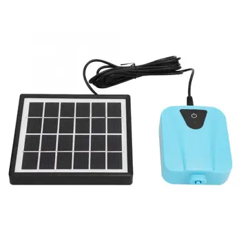 

AP003 Solar Powered Air Pump AC/DC Dual-Use Solar Aerator Oxygenator Pump for Aquariums Solar Powered Aerator