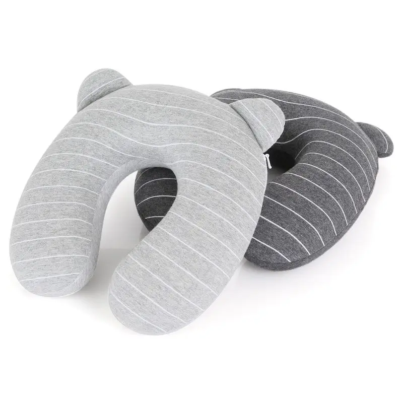 

Cartoon U-Shaped Ergonomic Neck Protection Pillow Rebound Memory Foam Pillows Health Care Headrest for Office Flight Car Travel
