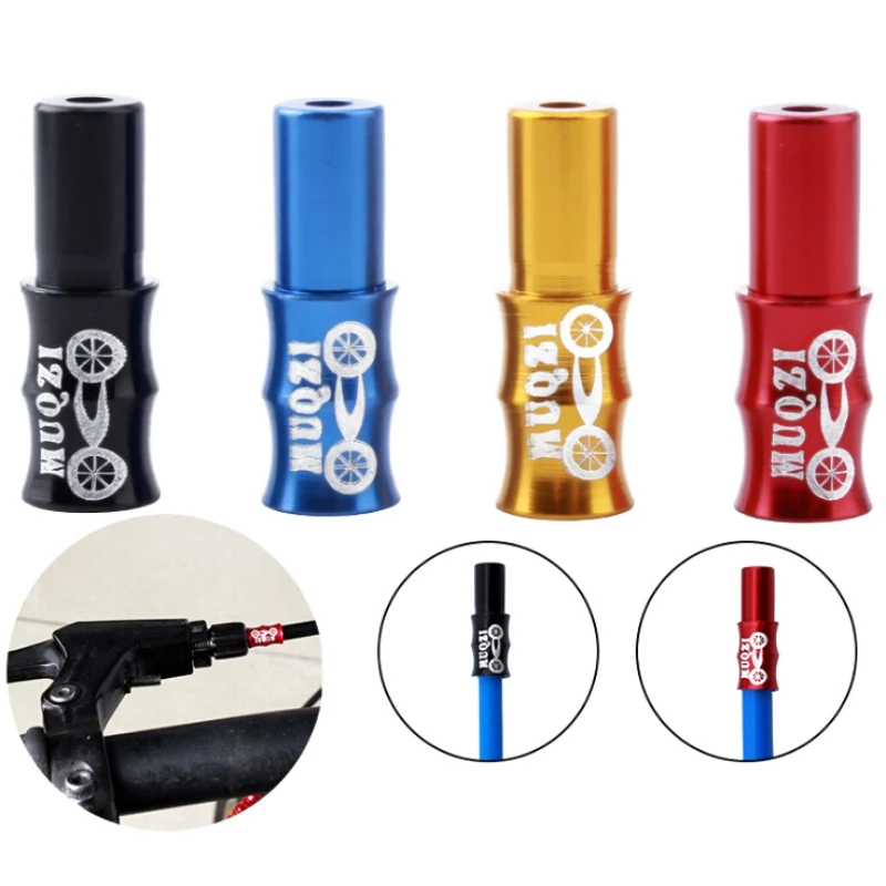 10PCS Multicolour Alloy Bike Cable End Caps Road High Quality Colorful